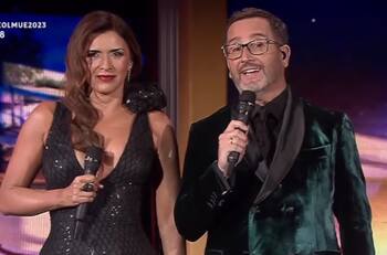 Con un largo vestido negro: Este es el look con el que impactó Ivette Vergara en la última noche del Festival del Huaso de Olmué 2023