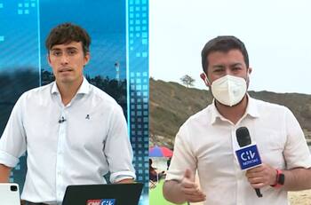 “El Ricardo Arjona del periodismo chileno”: Roberto Cox troleó a notero de CHV y CNN con broma por la alerta de tsunami