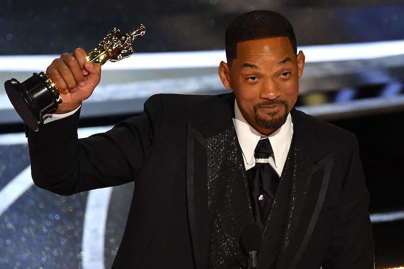Will Smith recibió su Óscar a Mejor Actor en la ceremonio de 2022, en donde protagonizó la comentada bofeatada a Chris Rock.