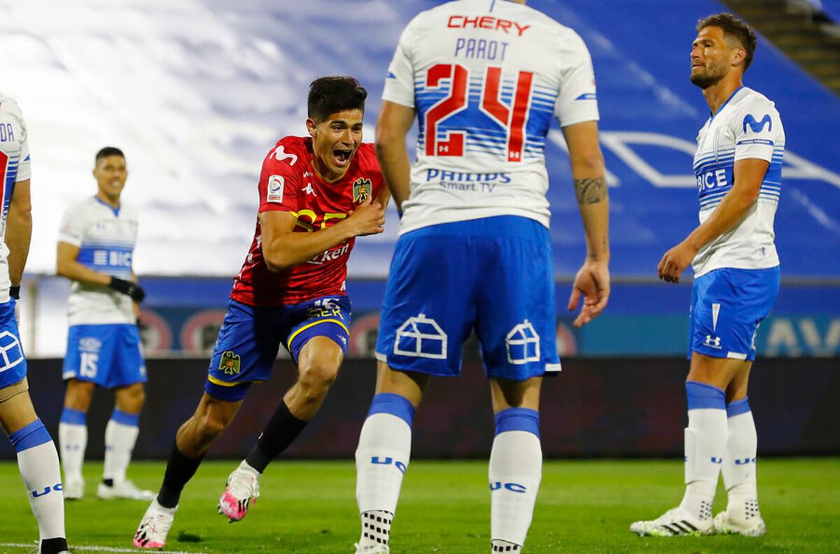 Así fue el gol de Thomas Galdames en el triunfo parcial de Unión Española sobre la UC