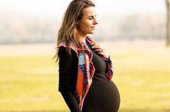 Pía Guzmán y las últimas semanas de su tercer embarazo: "Estoy como los presos, tachando los días"