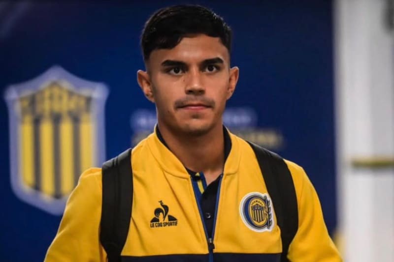 El volante chileno en Rosario Central. Foto: Rosario Central.