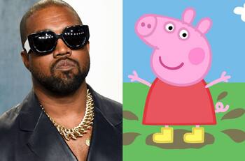 Peppa Pig se "burla" de Kanye West luego del lanzamiento de su nuevo disco "Donda"