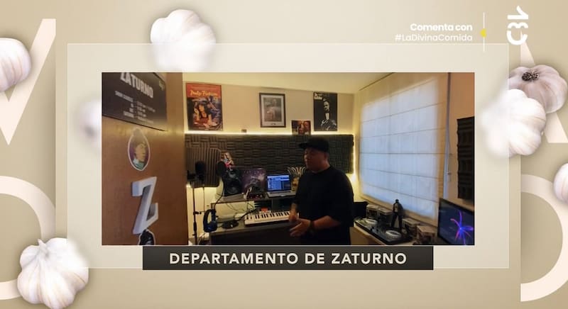 El estudio de música de Zaturno / CHV