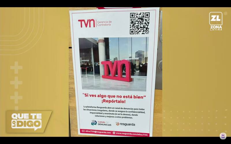 Contraloría de TVN llama a denunciar situaciones de malos tratos.