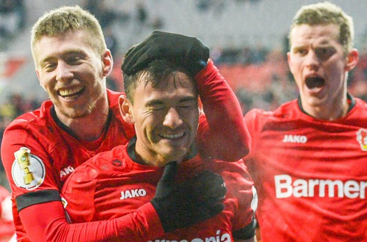 Aránguiz brilló en clasificación del Leverkusen a semifinales de la Copa de Alemania