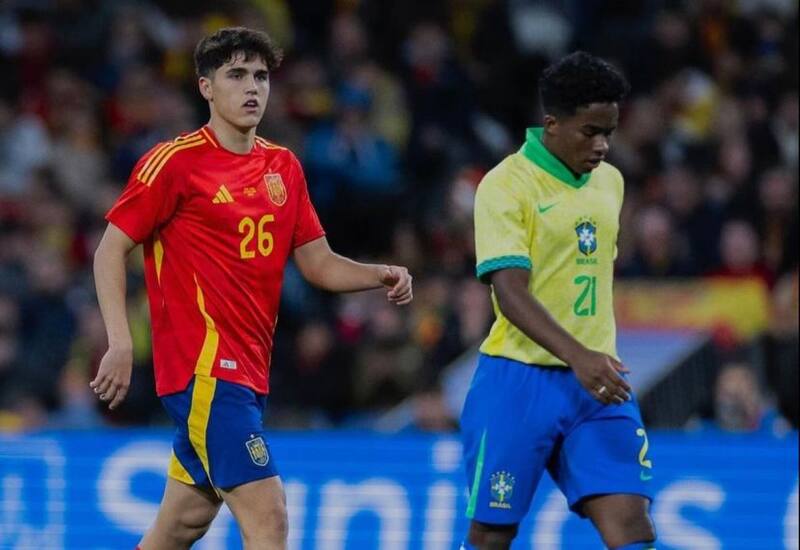El joven zaguero no logró entrar en la nómina de España para la Eurocopa.