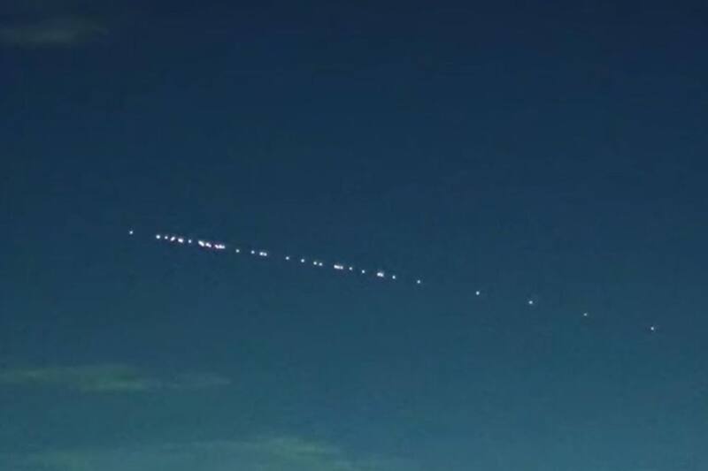 Tren de satélites es visible a simple vista desde diferentes puntos del planeta.