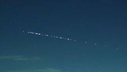 Nuevo tren de satélites de Starlink se verá en la RM: conoce a qué hora y dónde pasarán