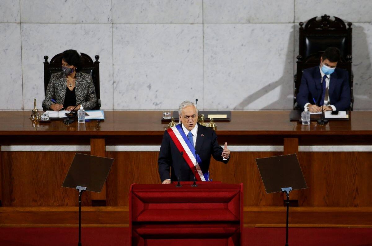Cuenta Pública 2021: Piñera anunció creación de Fondo de Salud Extraordinario para combatir el COVID