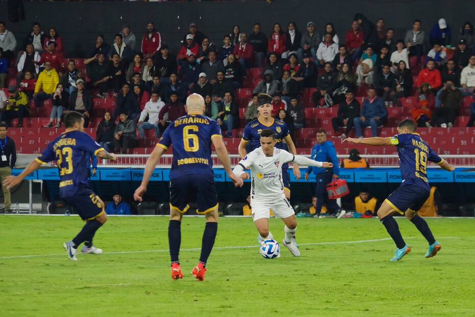 Magallanes no pudo con el poderío de Liga de Quito.