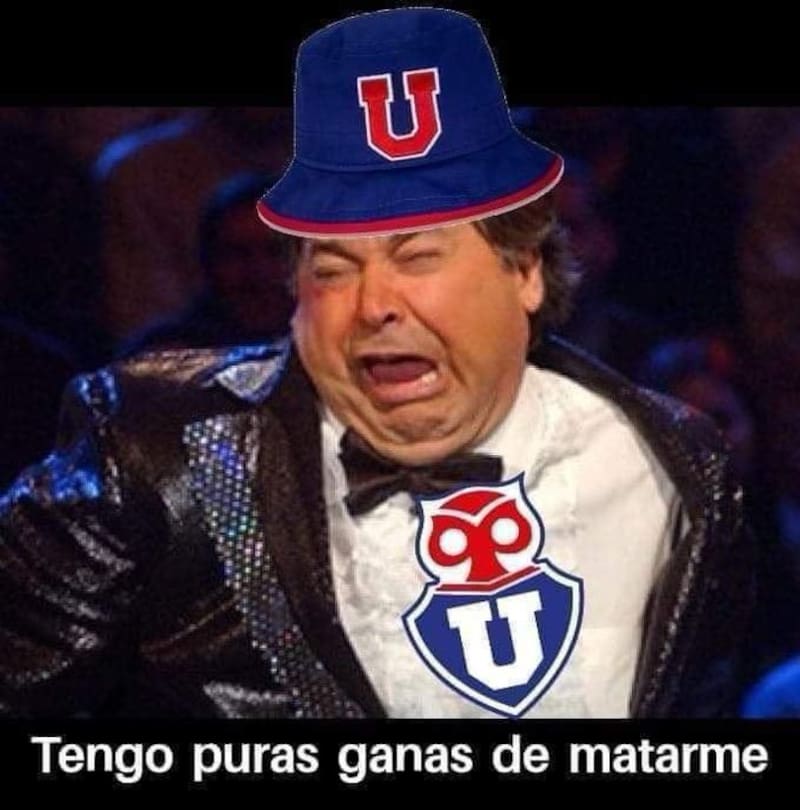 Meme tras el triunfo de Colo Colo ante Audax Italiano en el Monumental.