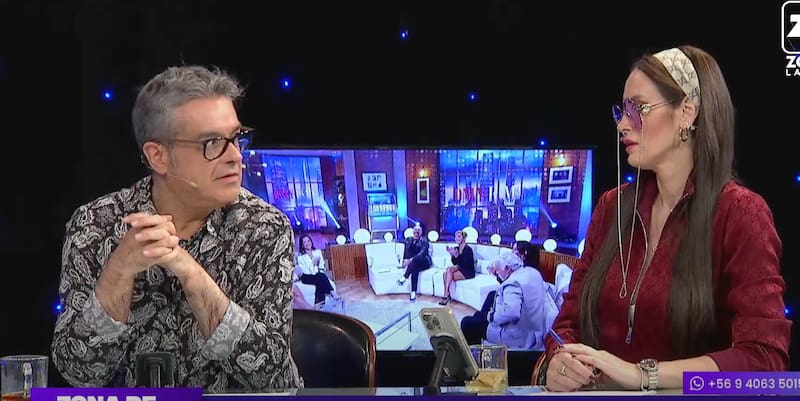 La modelo se lanzó contra Pancho Saavedra.