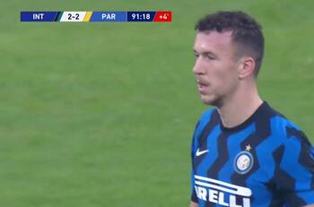 Con VAR incluído: Perisic puso el empate y rescató al Inter de la derrota