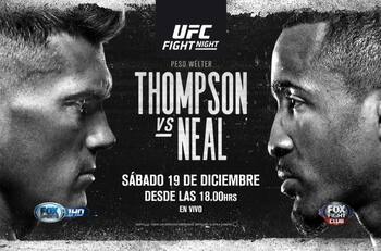UFC Fight Night: Hora y dónde ver el combate entre Stephen Thompson y Geoff Neal