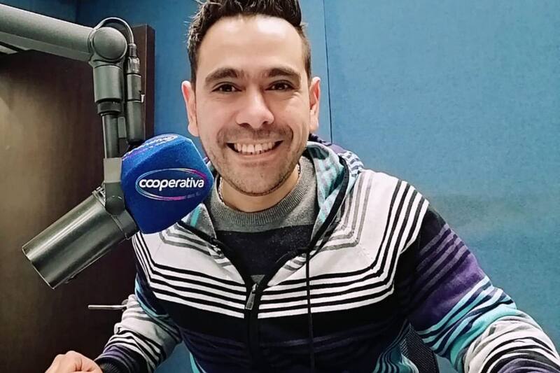El locutor trabajó en las radios Bio Bio, Cooperativa y ADN. Créditos: Cooperativa