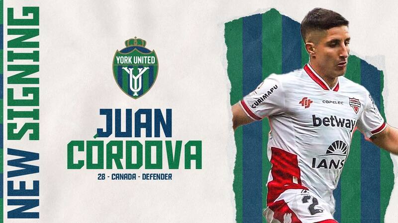 Fue presentado como nuevo refuerzo del York United.