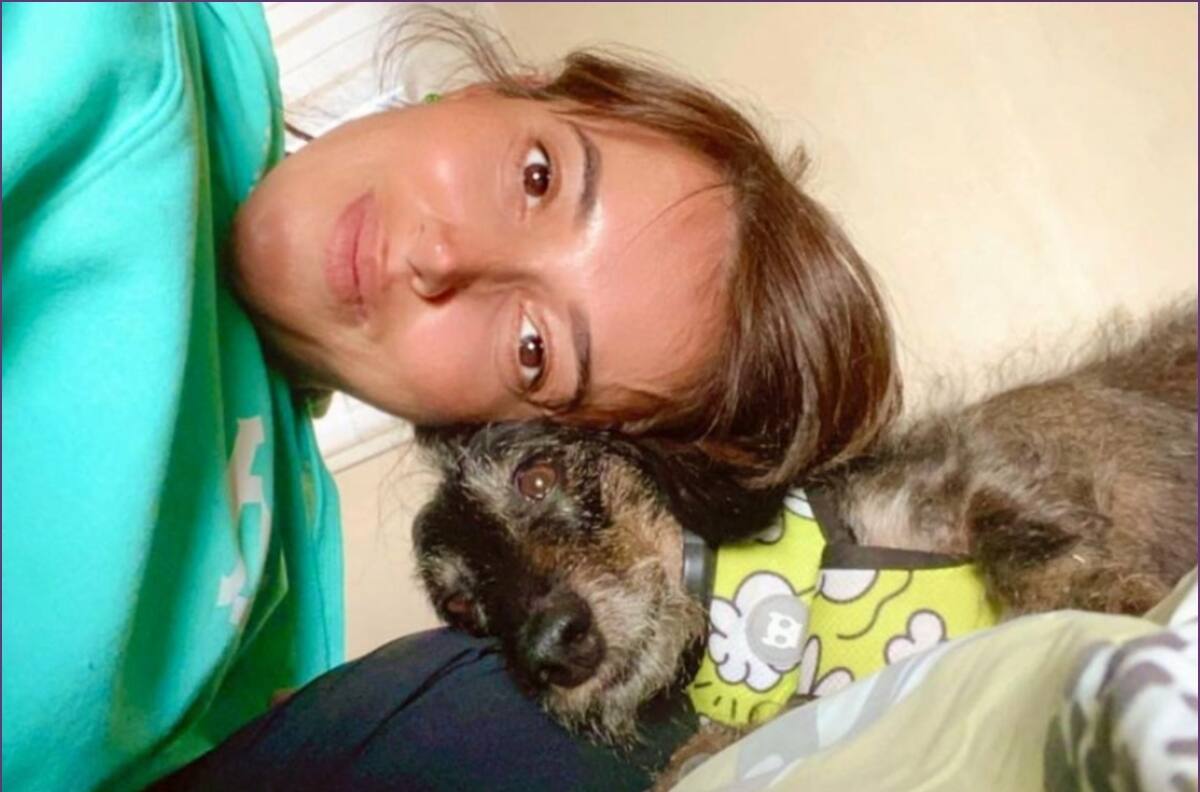 Salió arrancando: Yamila Reyna mostró el divertido primer encuentro de su perrito, Ernesto, con lobos marinos