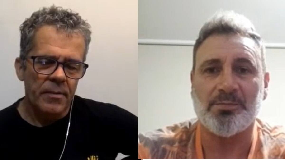 Momento de culto: Keko Yunge y Marcelo Barticciotto se reunieron a cantar "Nada Es Importante"