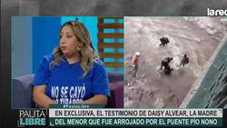 Madre de joven lanzado al Mapocho: Si mi hijo hubiera sido el que lanzó al carabinero, estaría en la cárcel y ya condenado