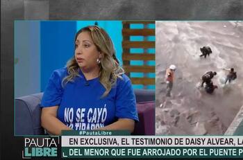 Madre de joven lanzado al Mapocho: Si mi hijo hubiera sido el que lanzó al carabinero, estaría en la cárcel y ya condenado