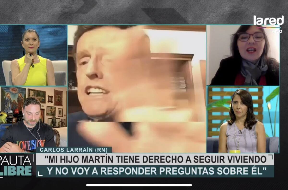 José Antonio Neme y la polémica reacción de Carlos Larraín en “Pauta Libre”: “No es aceptable"