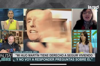 José Antonio Neme y la polémica reacción de Carlos Larraín en “Pauta Libre”: “No es aceptable"