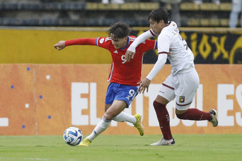 La Roja sub-17 cayó 2-0 ante Venezuela.