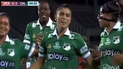 VIDEO | ¡Gol chileno en Colombia! Gisela Pino marca para el Deportivo Cali en los cuartos de final ante Deportivo Pereira
