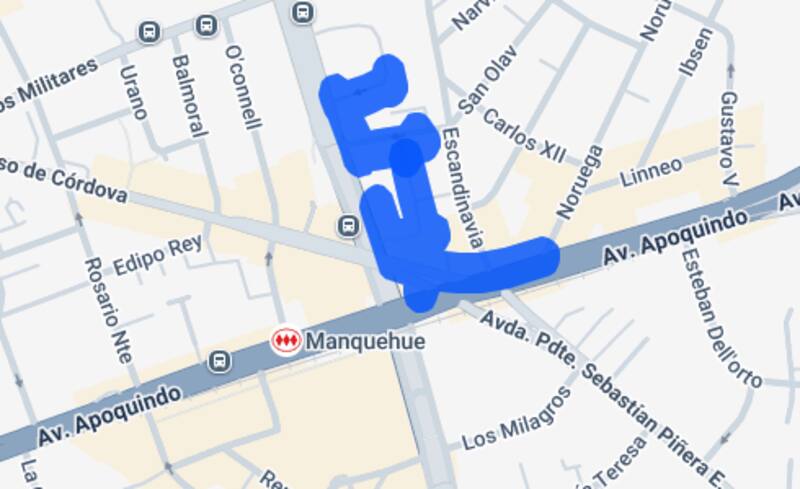 Estas calles se verán afectadas a partir de las 10 horas. Créditos: Enel.