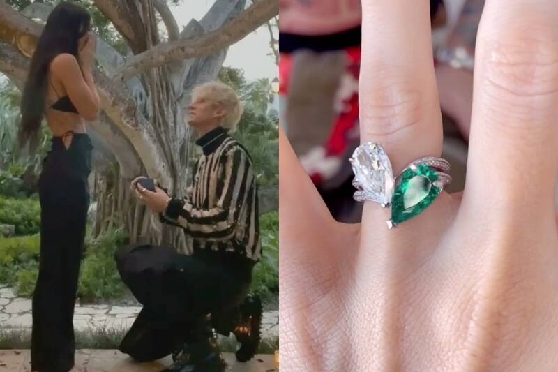 Así es el anillo de compromiso que le dio el cantante a la actriz