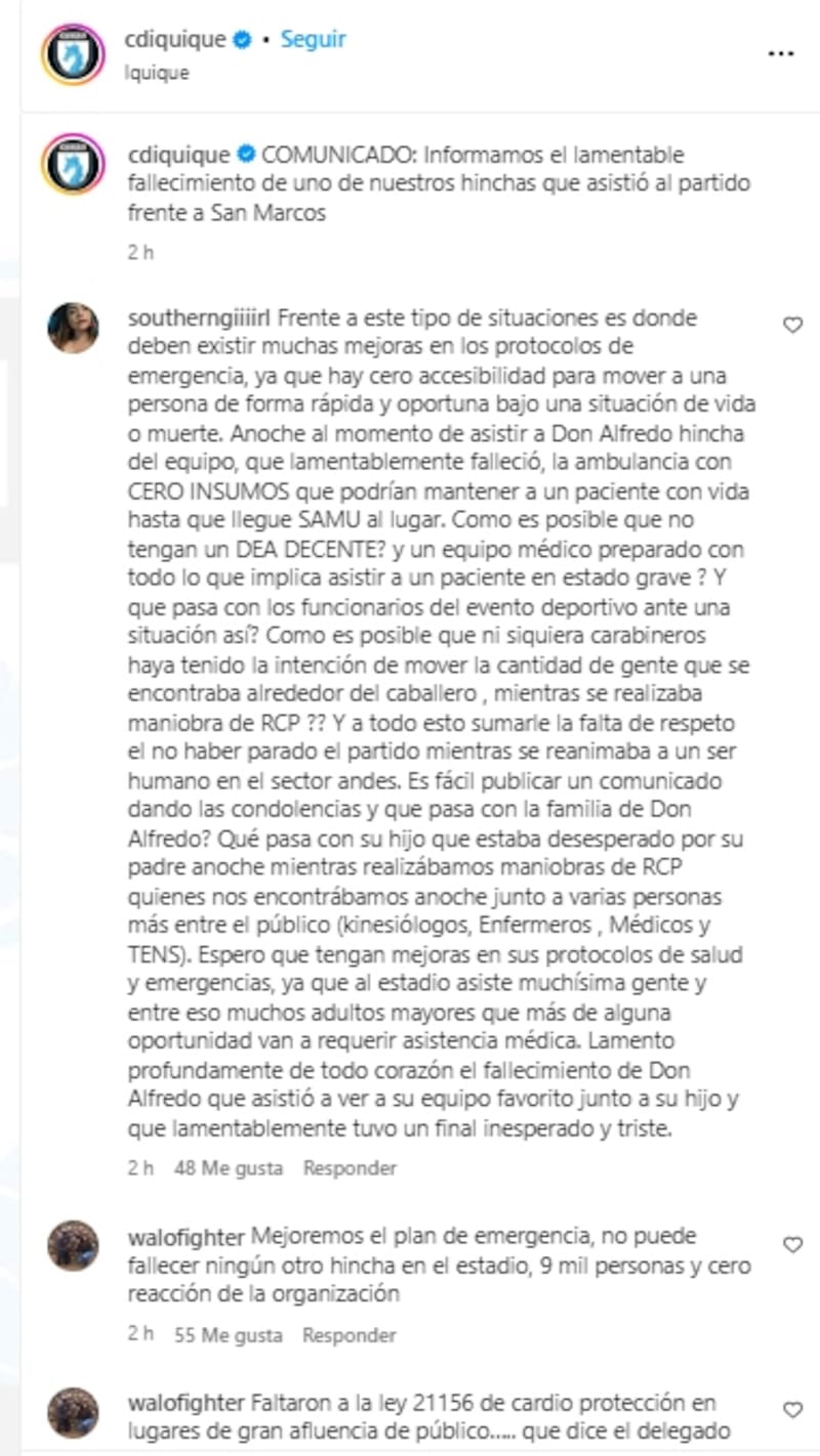 Los hinchas reclamaron por mejores condiciones.