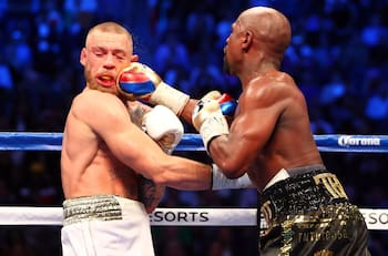 Floyd Mayweather le dio en el piso a Conor McGregor: "Ese vagabundo nunca será como yo"