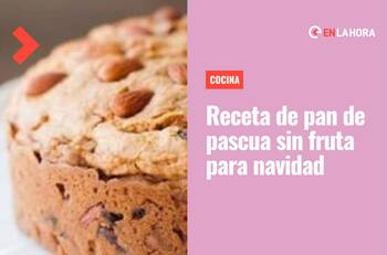 Receta de pan de pascua sin fruta: Cómo preparar este clásico de Navidad solo con frutos secos