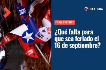 Fiestas Patrias: ¿Qué falta para que sea feriado el próximo viernes de 16 septiembre?