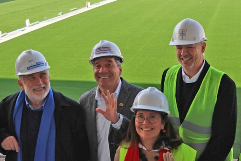 celebra decisión del Minvu tras visita esta jornada. Créditos: @cruzados_oficial