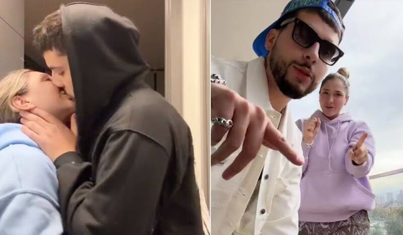 Matt Hunter y La Carlita muestran su romance en redes.