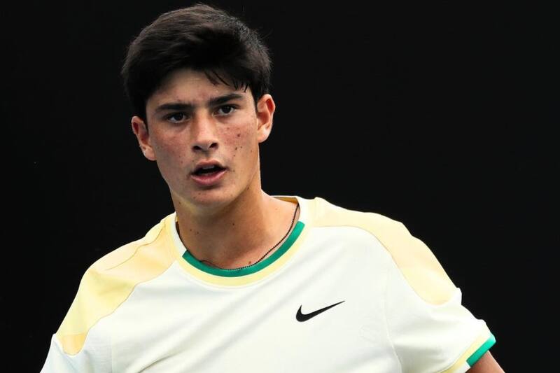 Se perfila para ser la nueva estrella del tenis. Foto: _federtennis