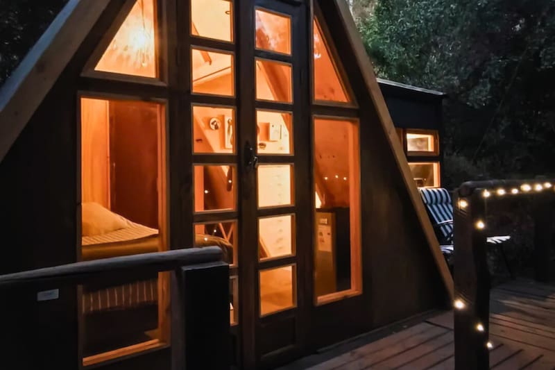 El panorama donde descansarás rodeado de naturaleza. Créditos: @tinaja_cajondelmaipo vía Instagram.