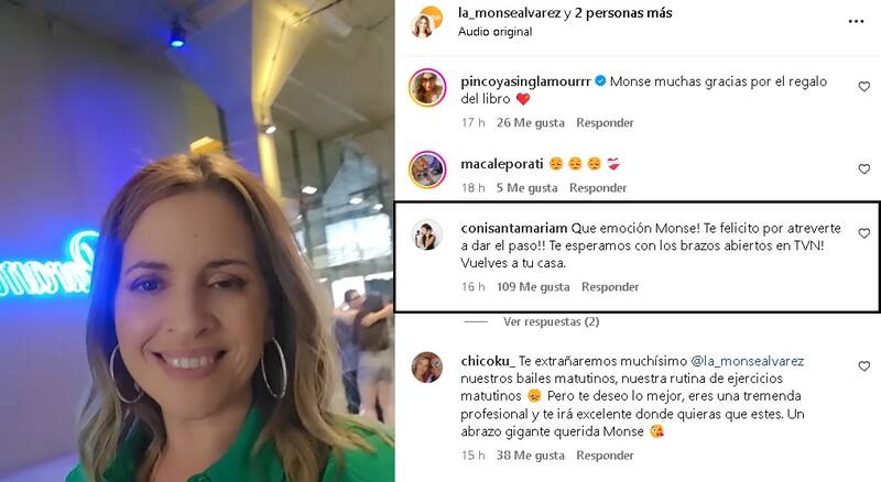 Monserrat Álvarez llegaría a TVN. Créditos: Instagram