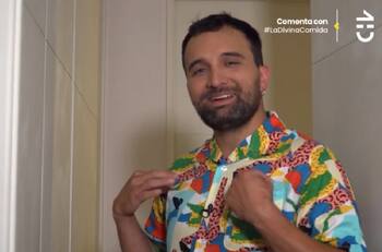 Con una figura de acción de Pedro Pascal y una batería eléctrica: Así es el departamento de Felipe Cárdenas