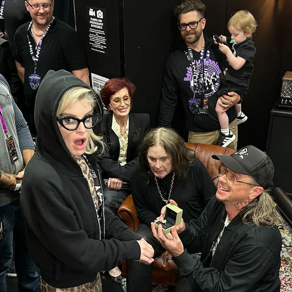 La hija de Ozzy Osbourne se casará con el DJ de Slipknot.
