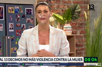 "Se tiñe de negro en señal de luto": La visibilización de Canal 13 contra el femicidio que tristemente debutó en su logo
