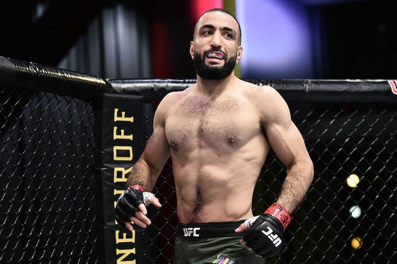 El oriundo de Palestina quiere quedarse con el título. Foto: UFC.