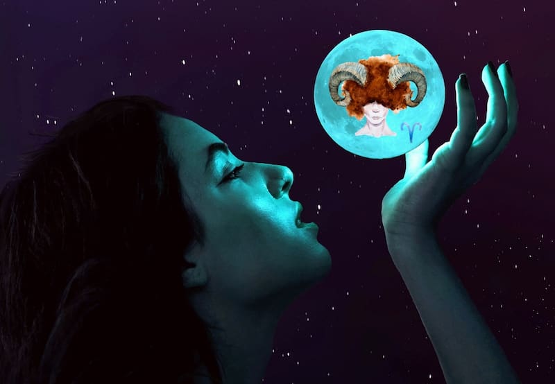 La luna llena en Aries se trata principalmente de una cuestión de perspectiva. | Foto: Referencial - Composición de Sixto Piedrabuena