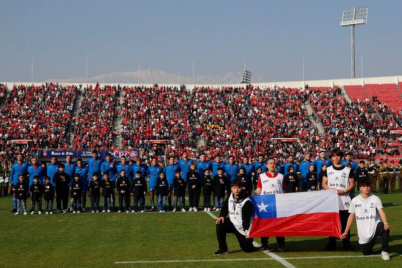 Selección Chilena de Rugby en el Estadio Nacional. Agencia Aton