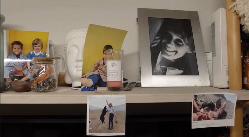 Uno de los rincones de fotos.