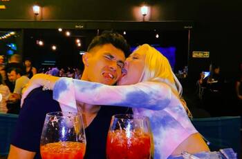 "Quien fuera arco": El divertido piropo que le tiró Vesta Lugg a Pablo Galdames en redes sociales