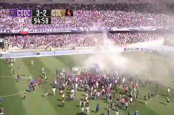 Emocionado relator le dedicó triunfo a "los ladrones de mier... que se robaron Deportes Concepción"