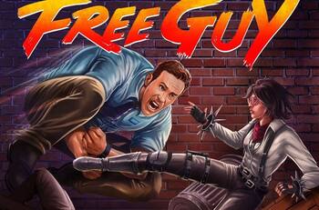 Nuevos pósters de "Free Guy" llevan a Ryan Reynolds a convertirse en icónicos personajes de videojuegos